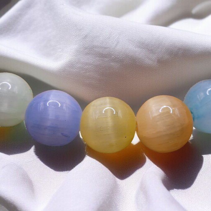 Sélénite Arc en ciel