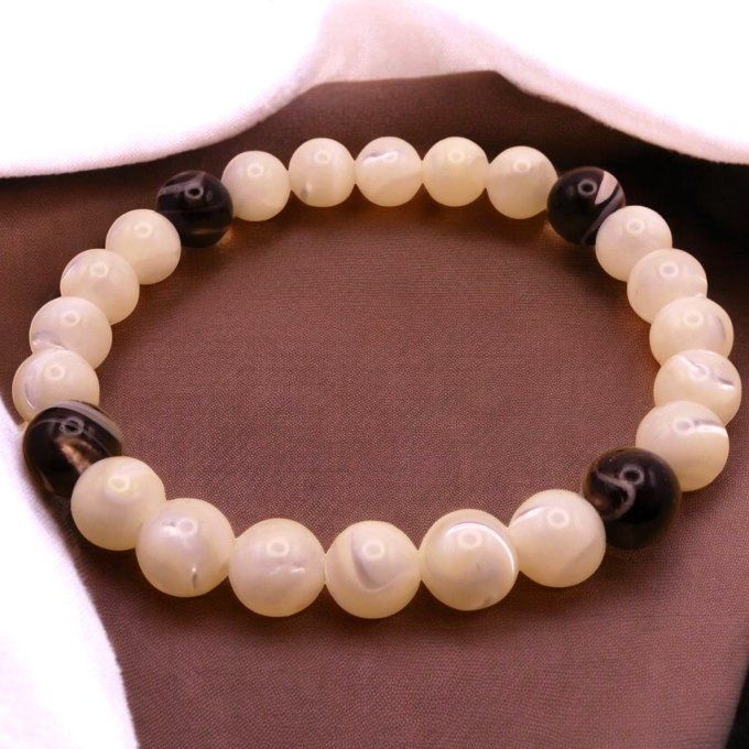 Nacre Blanche et Noire