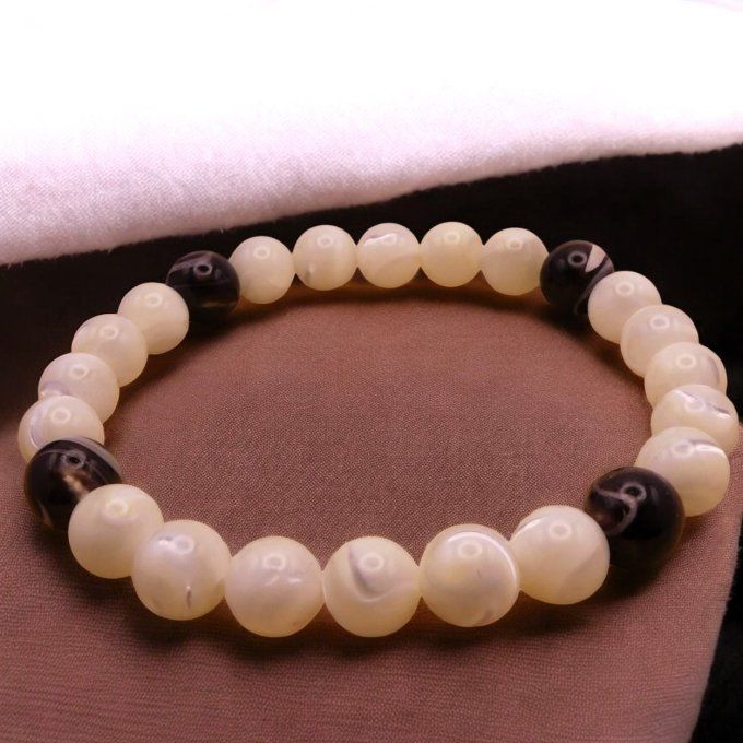 Nacre Blanche et Noire