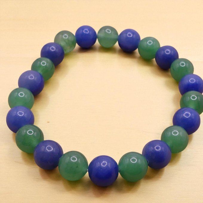 Aventurine Verte et Bleu