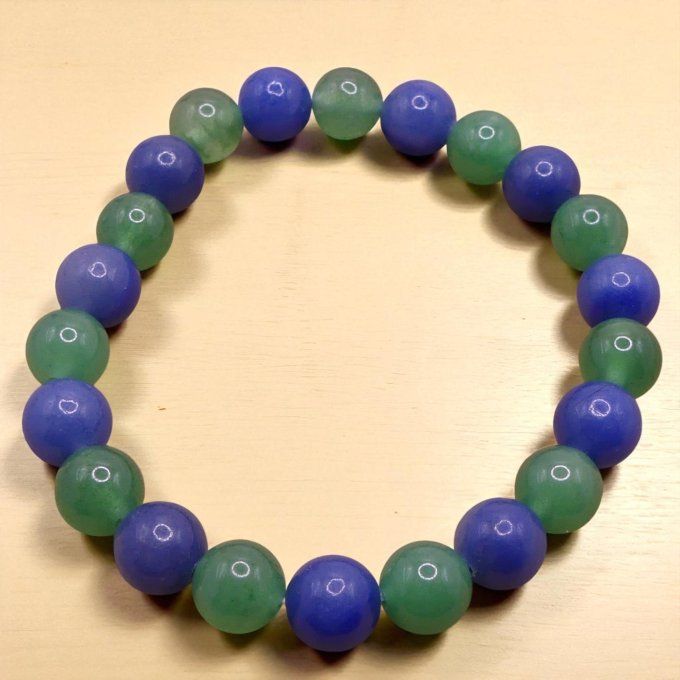Aventurine Verte et Bleu