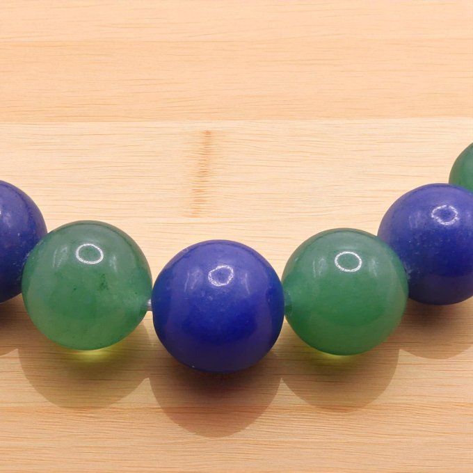 Aventurine Verte et Bleu