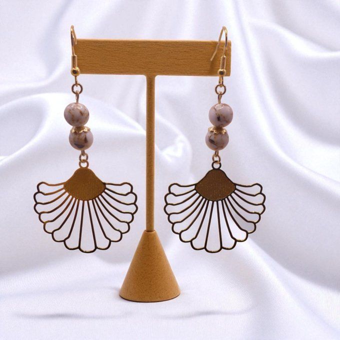 Howlite Coquillage