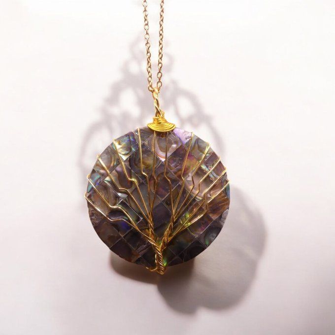 Coquille ormeau rond